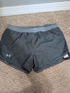 Under Armour Women's Dark Gray Athletic Shorts